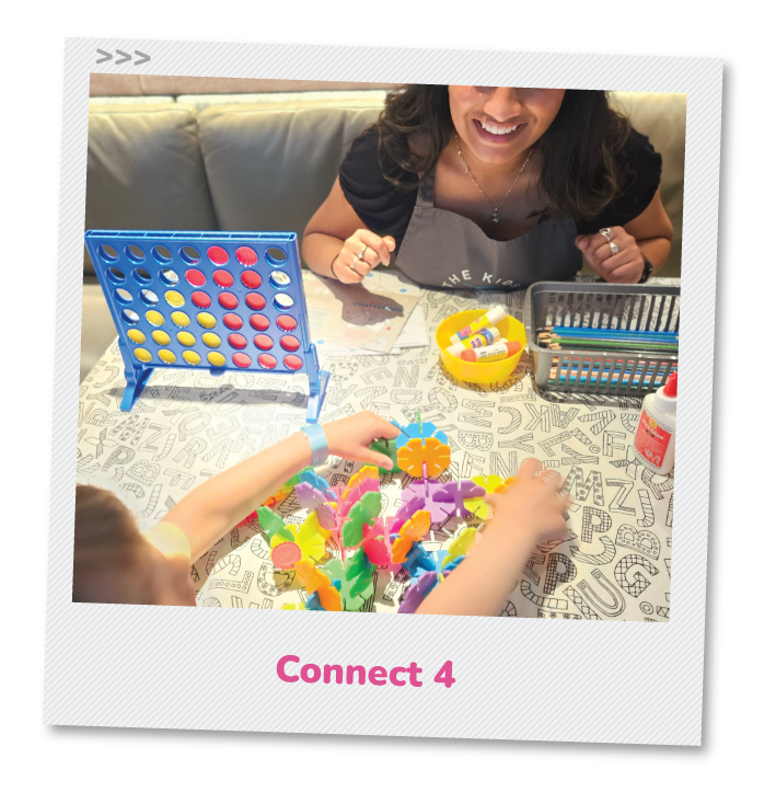 Connect-4 Playing Connect 4 | The Kids' Table