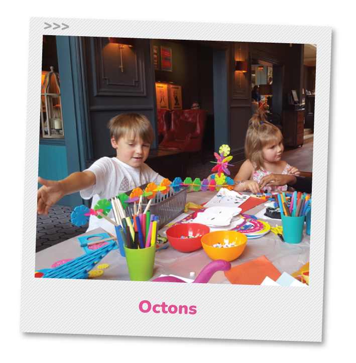 Octons Playing with Octons | The Kids' Table